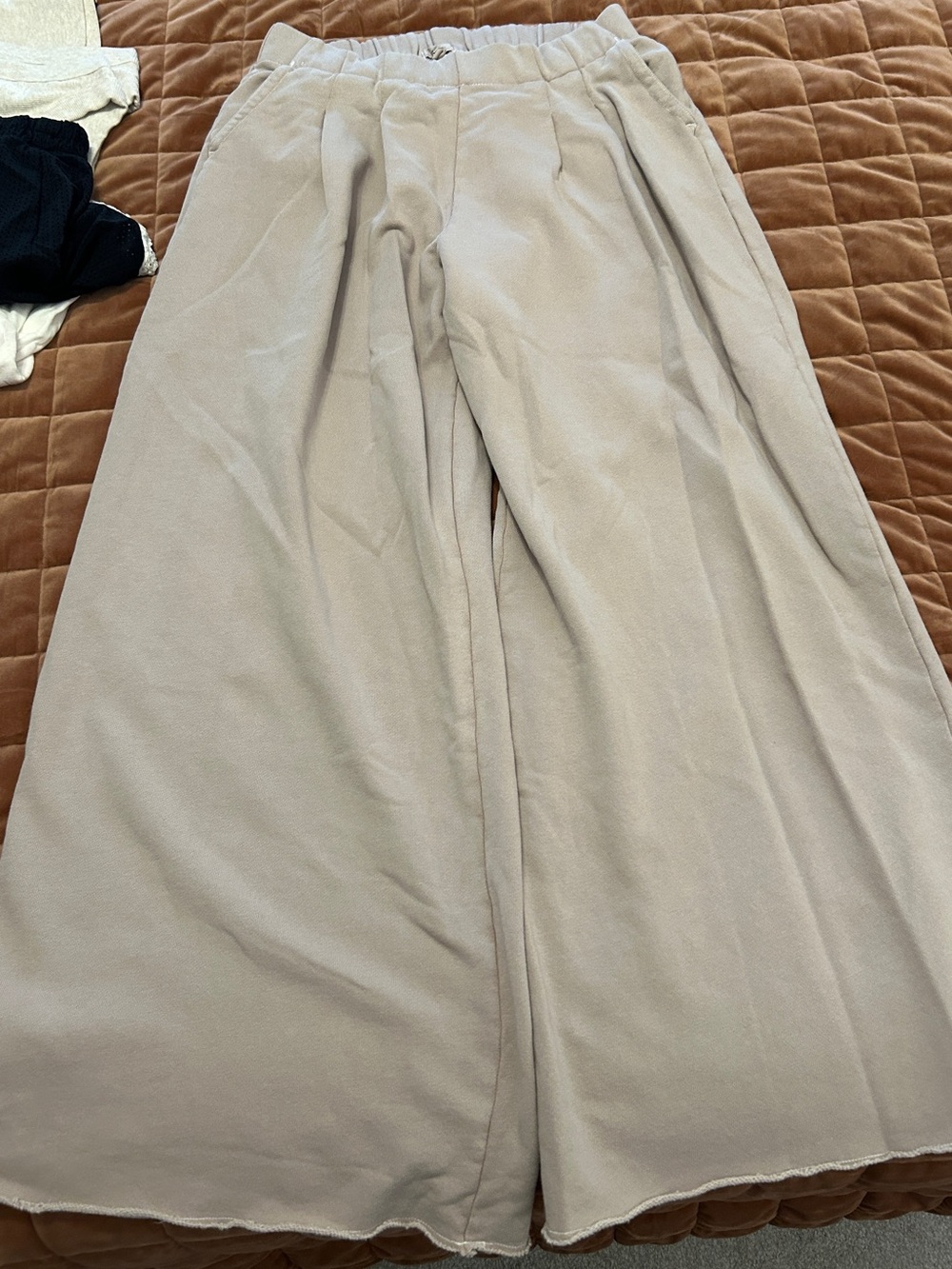 Aerie trouser pants, wide leg